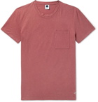 NN07 - Barry Linen and Cotton-Blend T-Shirt - Brick