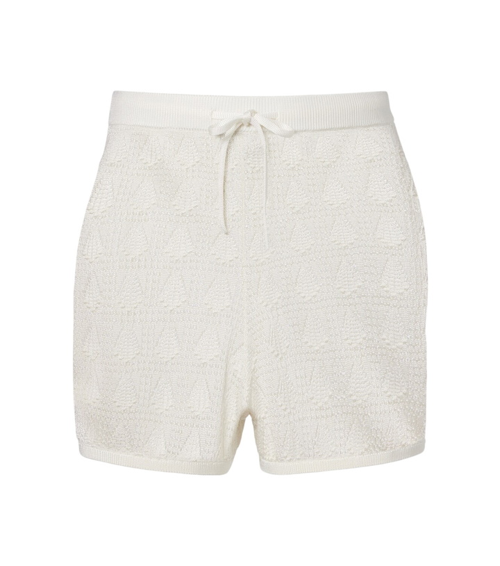 Photo: Loulou de Saison Cortes knitted shorts