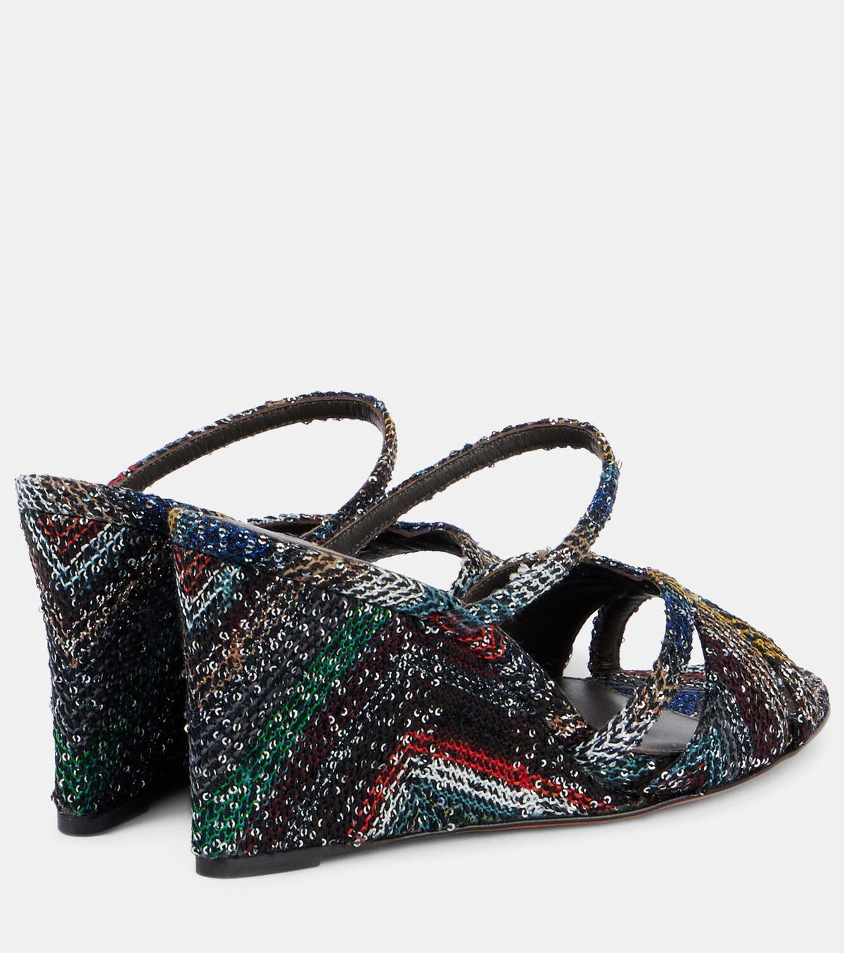Missoni Lucy Caperdoni sequined wedges