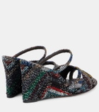 Missoni Lucy Caperdoni sequined wedges