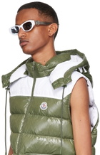 Moncler Genius Moncler Gentle Monster White Swipe 2 Sunglasses