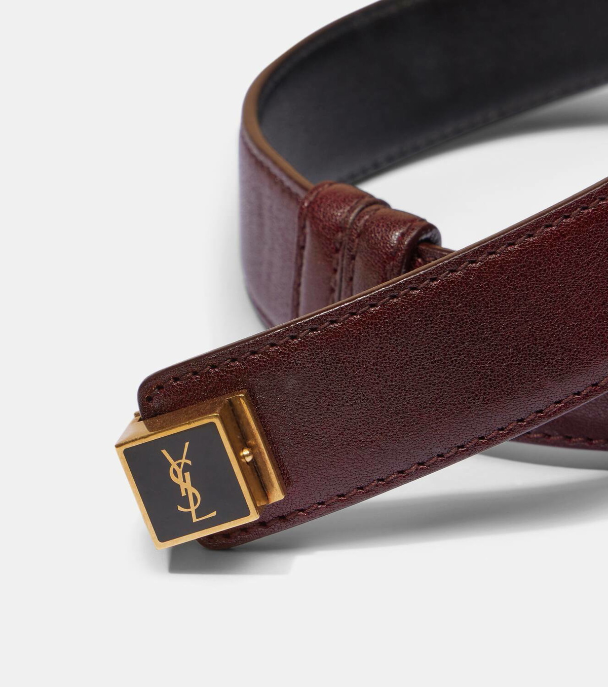Saint Laurent Monogram leather belt Saint Laurent