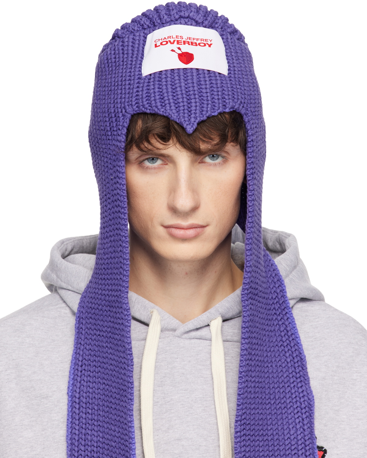 Charles Jeffrey LOVERBOY Purple Clash of Clans Edition Witch Scarf Beanie