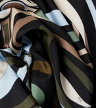 Pucci Marmo silk twill scarf