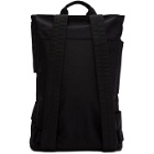 Feng Chen Wang Black Large Layered Backpack