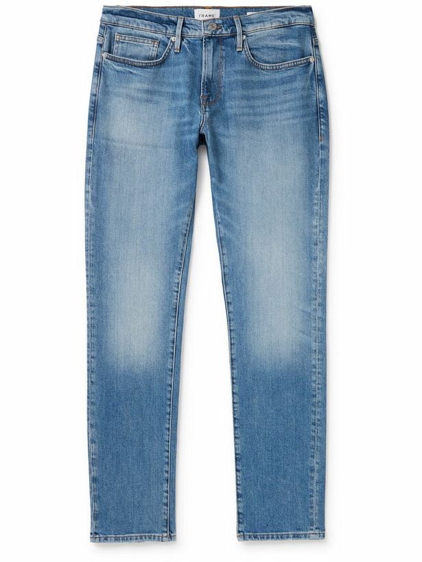 Photo: FRAME - L'Homme Slim-Fit Jeans - Blue