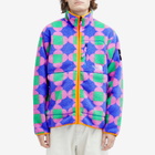 The North Face NSE x Yinka Ilori Reversible Fleece Jacket in Solar Blue Lets Blossom