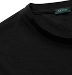 Incotex - Ice Cotton-Jersey T-Shirt - Black