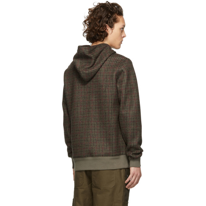 Noah wool sales check hoodie