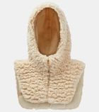 Loro Piana CashFur cashmere and silk hood