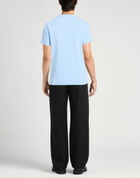 Sandro Mens T-shirt Sky in Blue