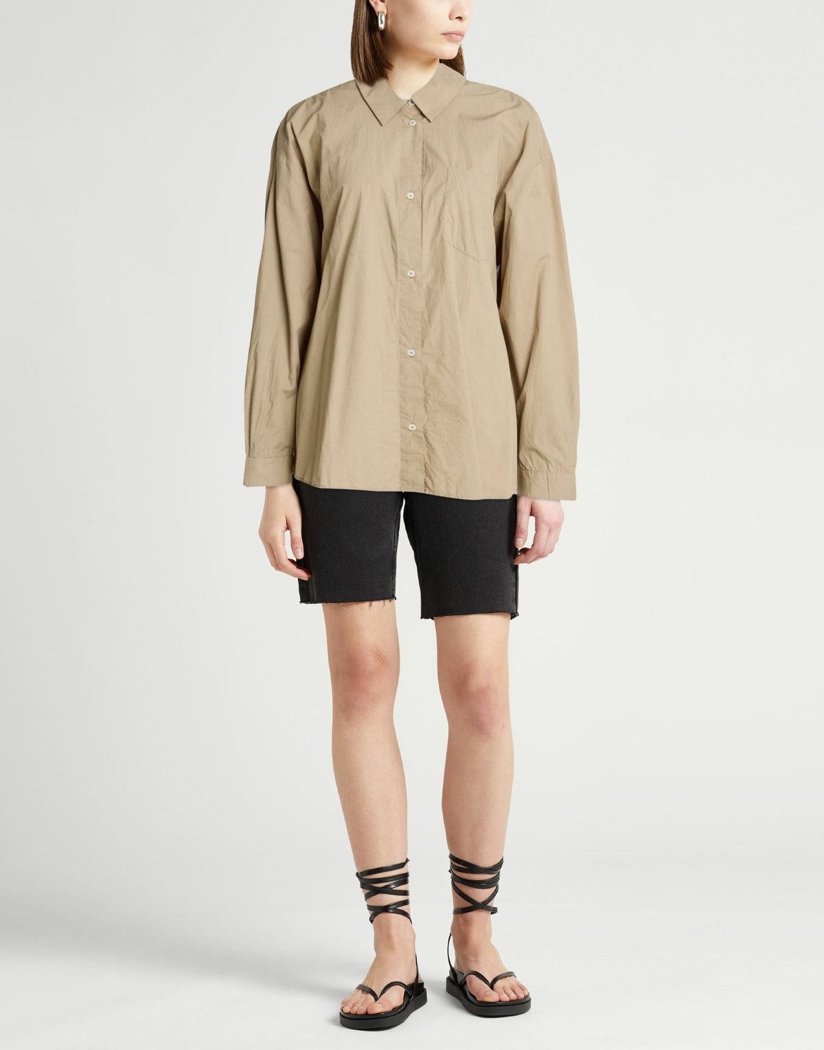 Skall Studio Womens Shirt in Grey