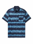 A.P.C. - Ross Tie-Dyed Cotton-Poplin Shirt - Blue