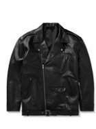 Rick Owens - Luke Stooges Leather Biker Jacket