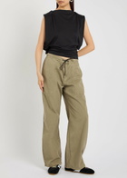 Frame The Gallery Straight-leg Trousers Green