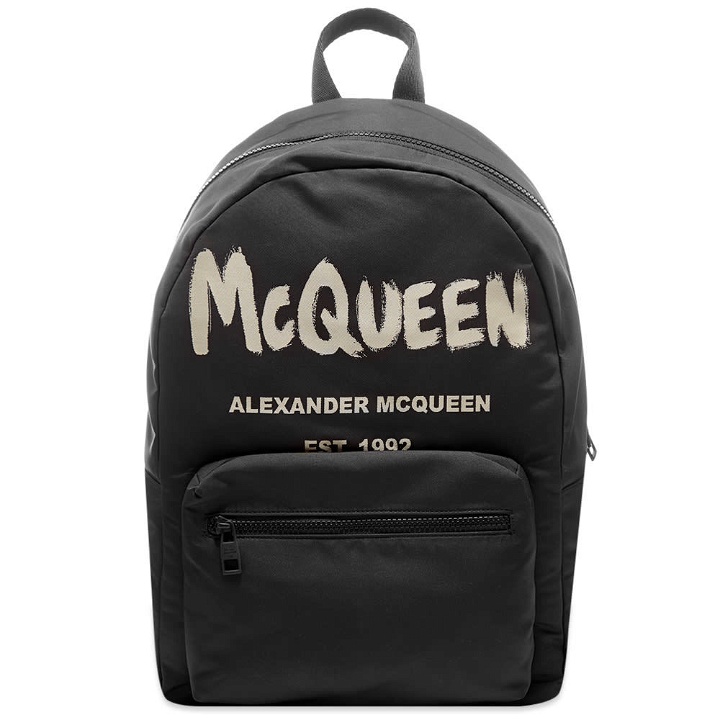 Photo: Alexander McQueen Graffiti Logo Backpack