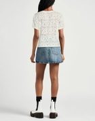 Pieces Womens T-shirt in White