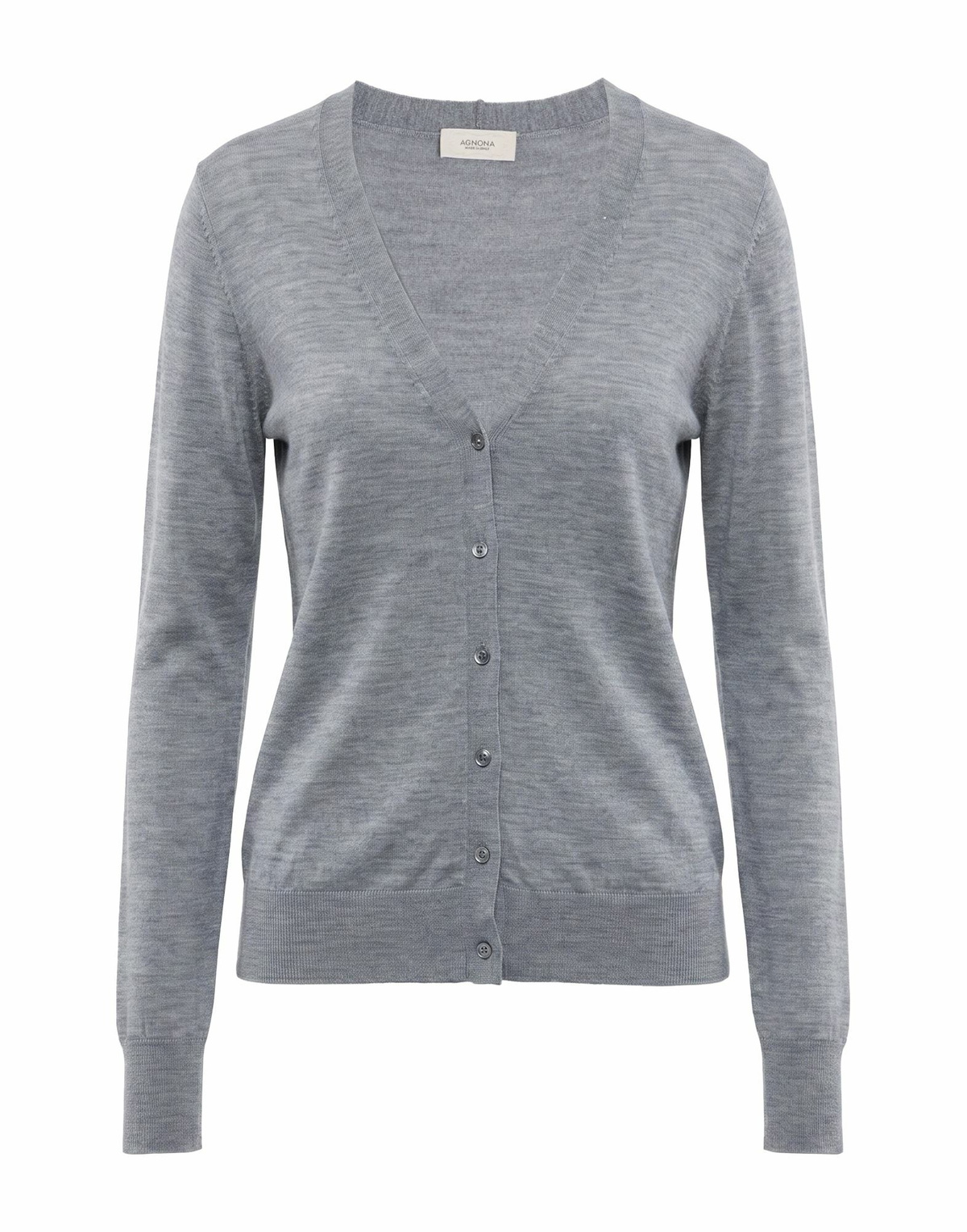 Agnona Womens Cardigan in Grey