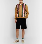 Gucci - Striped Tech-Jersey Track Jacket - Brown