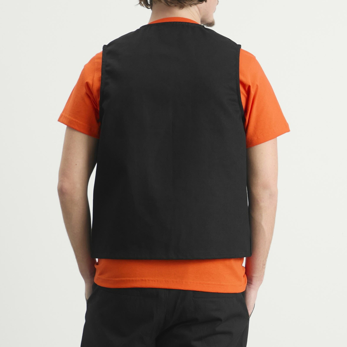Randy's Garments Men's Randy’s Garments INC. Over Vest in Black Duck Canvas