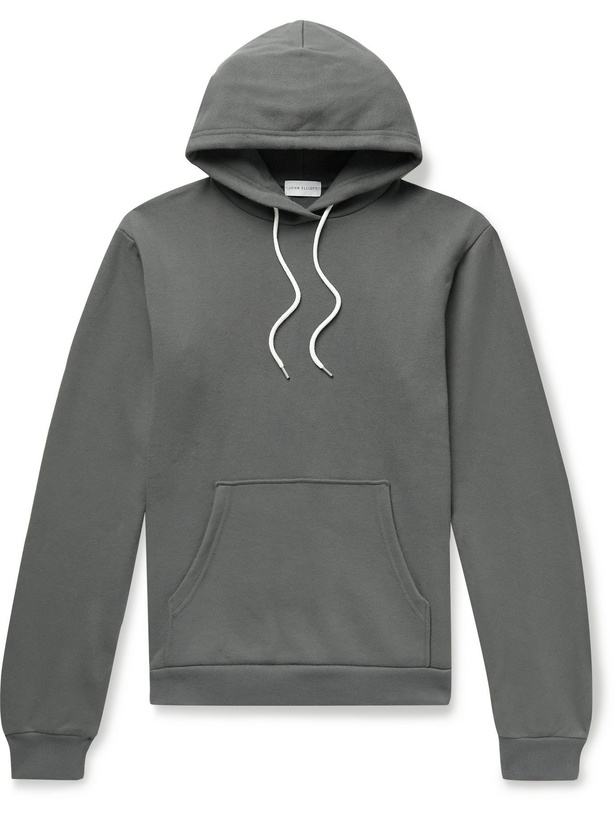 Photo: JOHN ELLIOTT - Beach Loopback Cotton-Jersey Hoodie - Gray - S