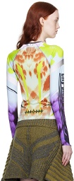 Paolina Russo Multicolor Printed Long Sleeve T-Shirt