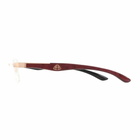 MAYBACH Eyewear The Artist Iiiburgundy Red Bem/ebony
