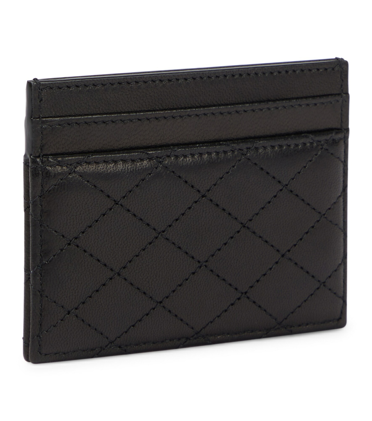 【SAINT LAURENT】GABY CARD WALLET Saint Laurent Gaby YSL Card Case in Quilted Leather | Neiman
