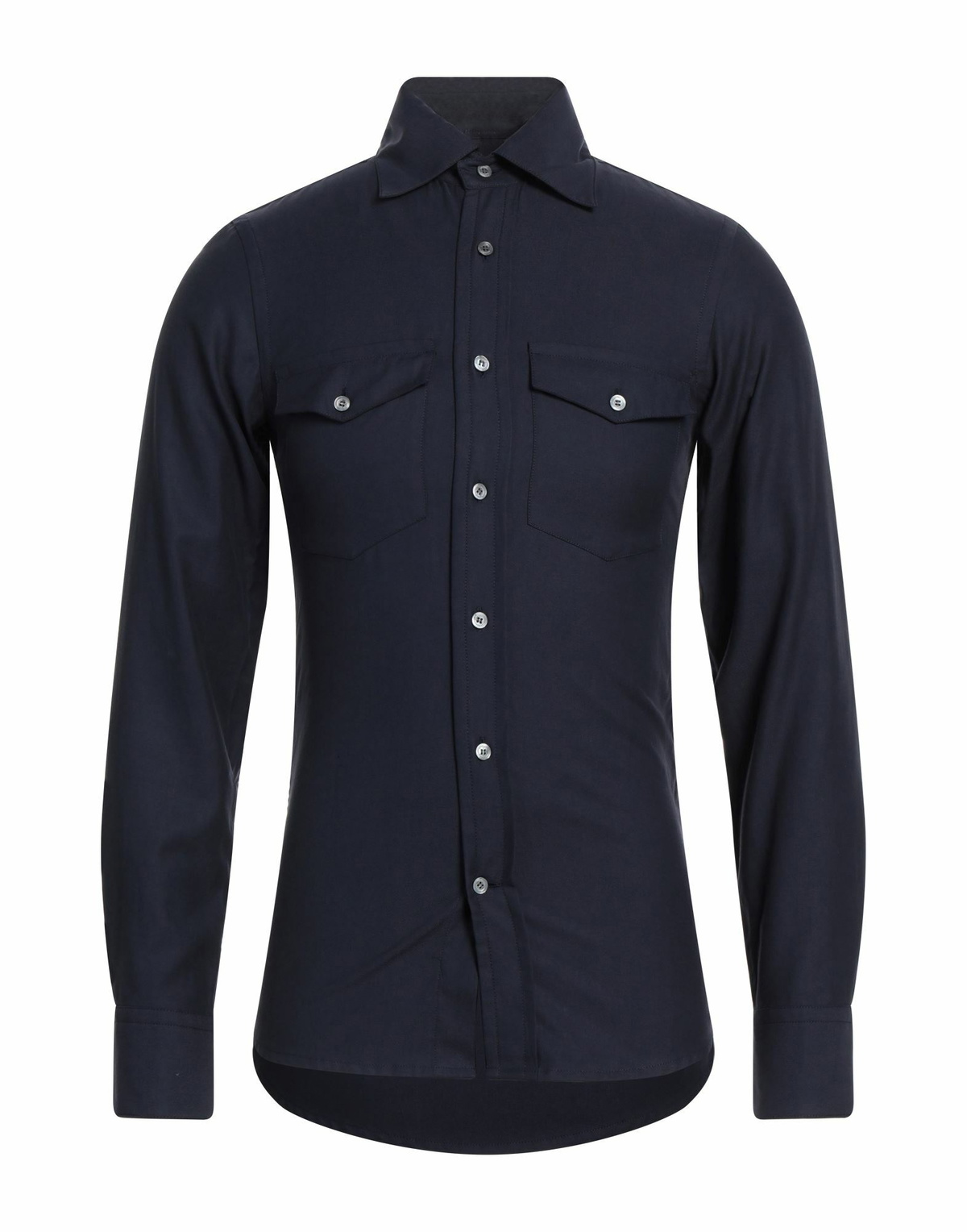 Dunhill Mens Shirt Midnight in Blue
