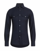 Dunhill Mens Shirt Midnight in Blue