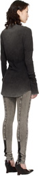 KNWLS Black Bellona Tunic Minidress