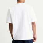 Studio Nicholson Men's Lay Boxy Fit T-Shirt in Optic White