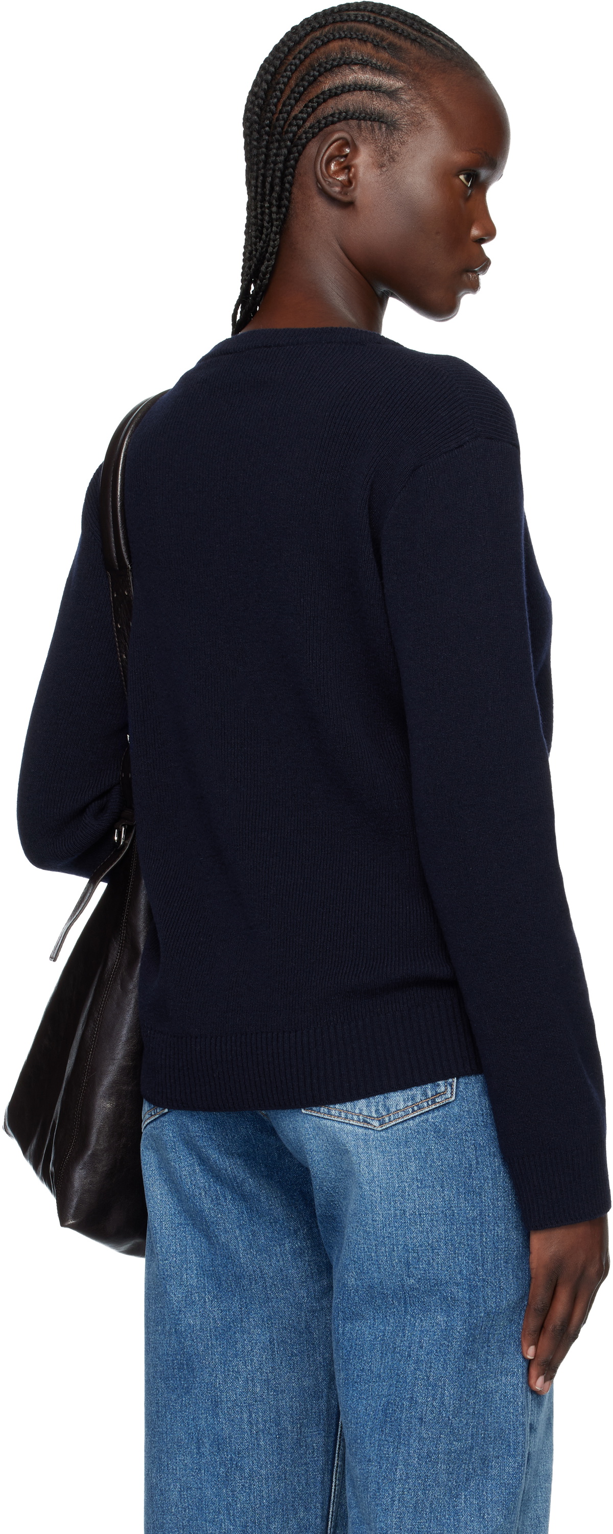 A.P.C. Navy Anae Sweater