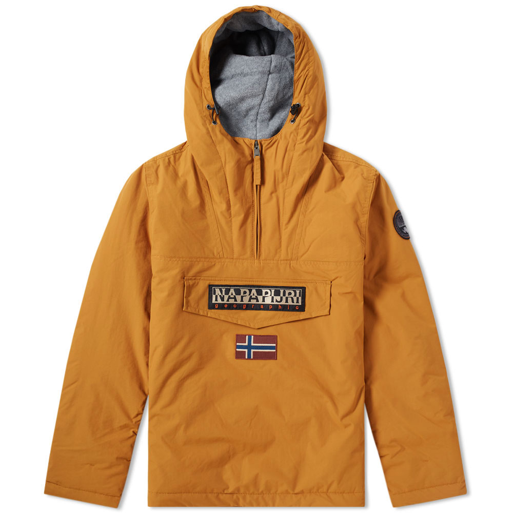 Napapijri rainforest outlet jacket orange