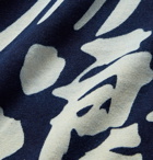 Blue Blue Japan - Bassen-Dyed Cotton-Jersey T-Shirt - Blue
