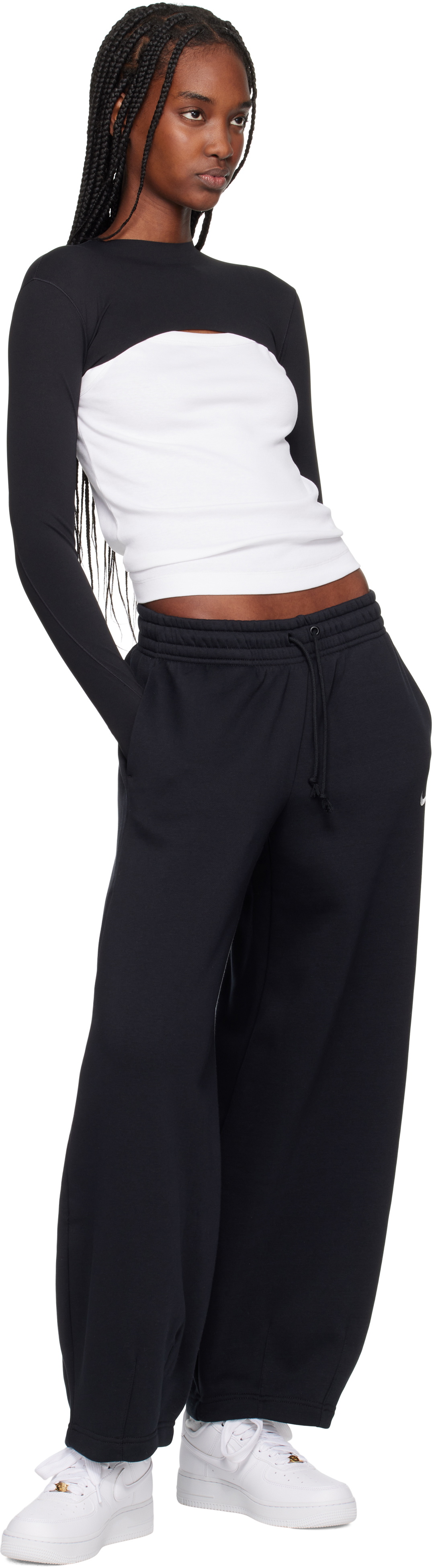 Nike Black Sportswear Phoenix Lounge Pants