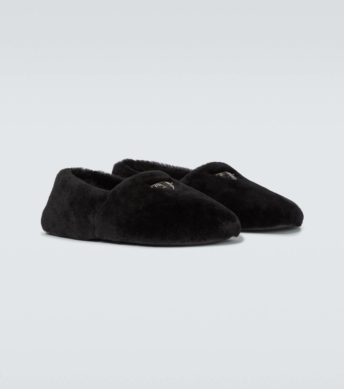 Prada Shearling slippers