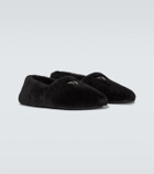 Prada Shearling slippers