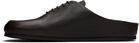 JACQUEMUS Brown 'Les Mules Derbie' Derbys