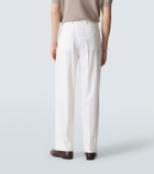 Brioni Elba wool straight pants
