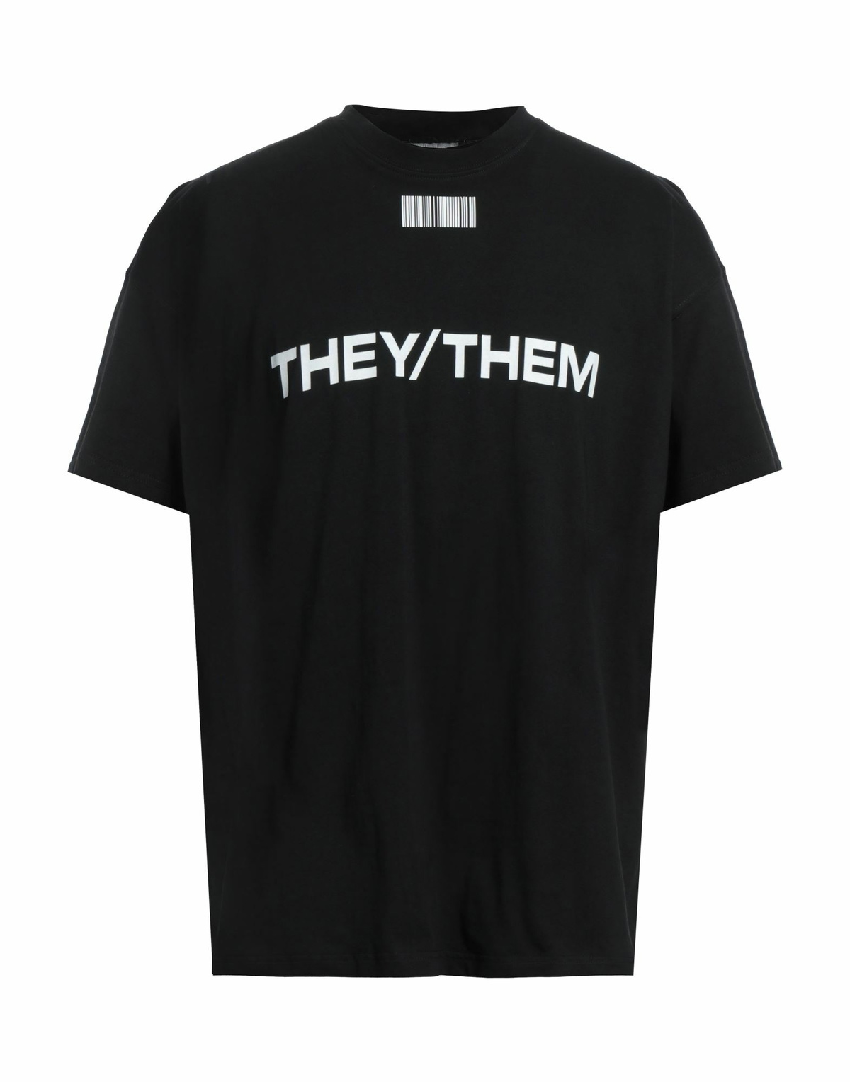 Vetements Mens T-shirt in Black