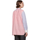 Loewe White Asymmetric Anagram Shirt