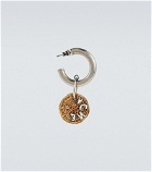 Acne Studios - Coin-embellished hoop earring