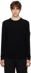 Stone Island Black Rib Sweater