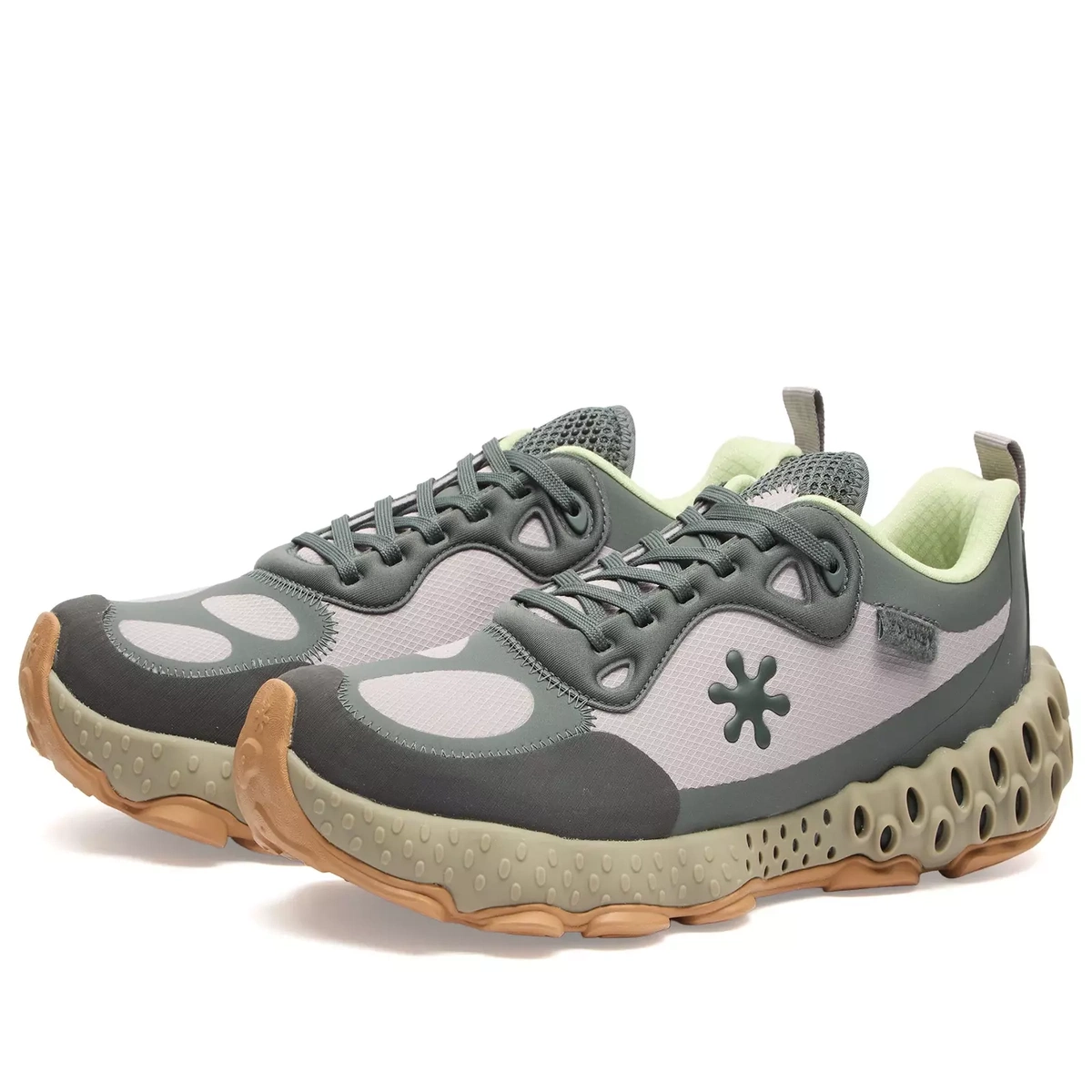 Spunge Osmosis Sneaker in Green/Violet/Purple