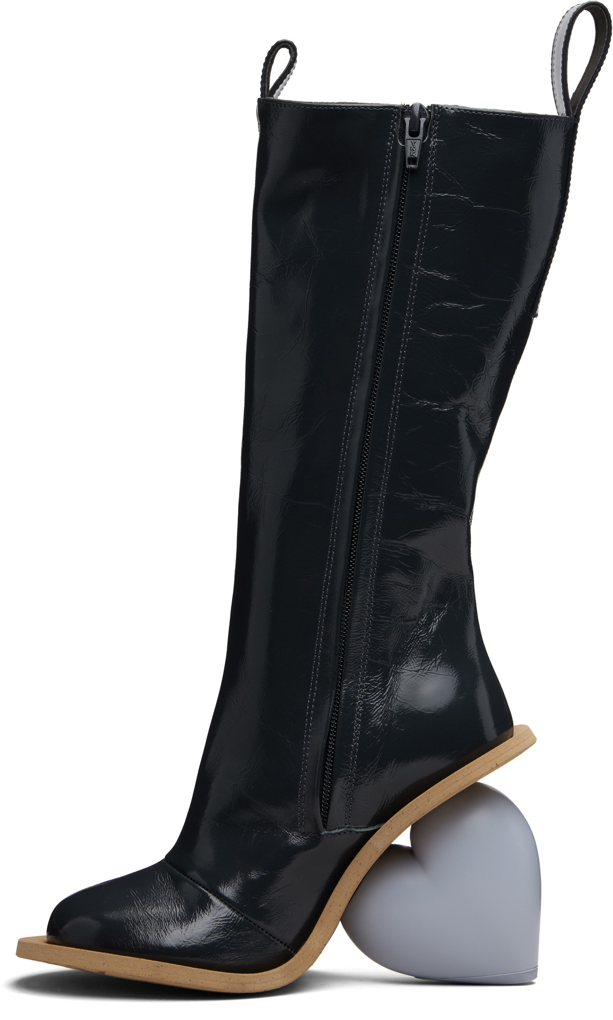 YUME YUME Gray Love Tall Boots