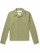 Jil Sander - Wool-Gabardine Overshirt - Green