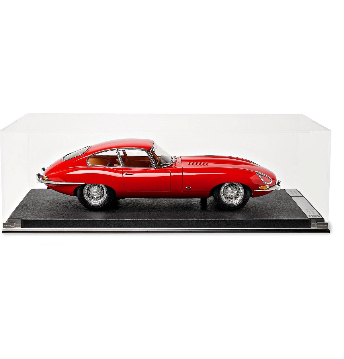 Photo: Amalgam Collection - Limited Edition Jaguar E-Type Series 1 1:8th Model Car - Red