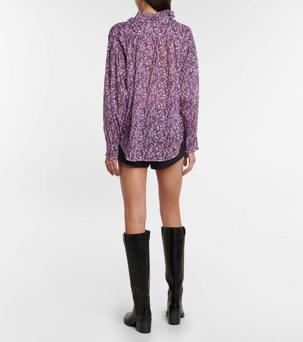 Marant Etoile Pamias printed cotton blouse Isabel Marant Etoile