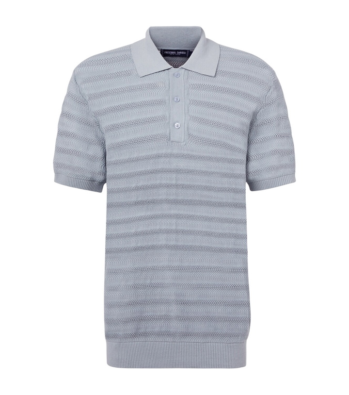 Photo: Frescobol Carioca Vidal cotton jacquard polo shirt